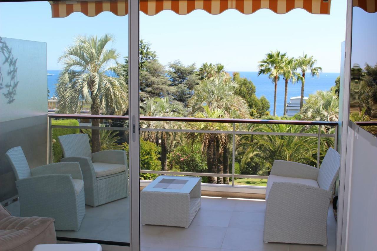 Appartement 2 Chambres Vue Mer Panoramique, Proche Croisette Cannes Vallauris Bagian luar foto